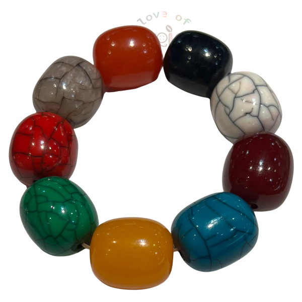 Chunky Copal Stretch Bracelet
