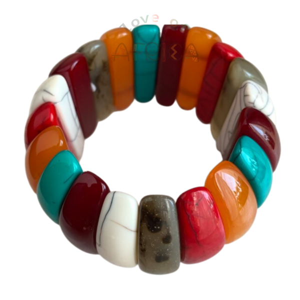 Vibrant Chunky Multicolor Bracelet